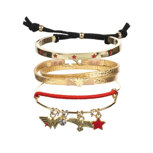 BioWorld Bracelet DC Comics Wonder Woman Bracelet Set BV8VCBDCO00PP00