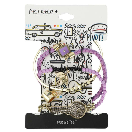 BioWorld Bracelet Friends The TV Series Arm Party Bracelet Set