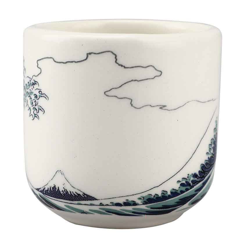 Bioworld Ceramic drinkware The Great Wave Of Kanagawa Sake Set VBA0T8YGENVI00