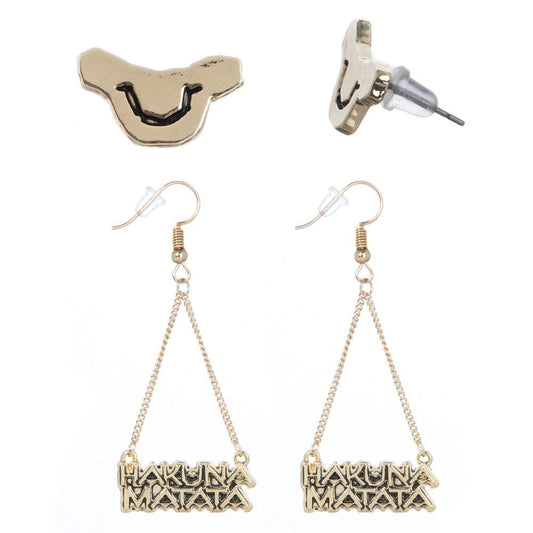 Bioworld Disney The Lion King Earrings Set