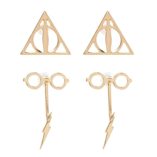 BioWorld Earrings Harry Potter Icons Earrings 2pk Set EG5LDXHPT00RE00