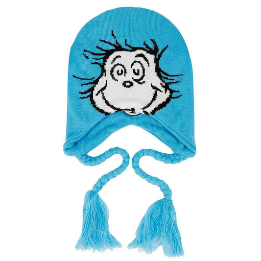 BioWorld Hat Dr. Seuss Thing 1 & Thing 2 Reversible Beanie Hat KC2MM5CIH00PC00