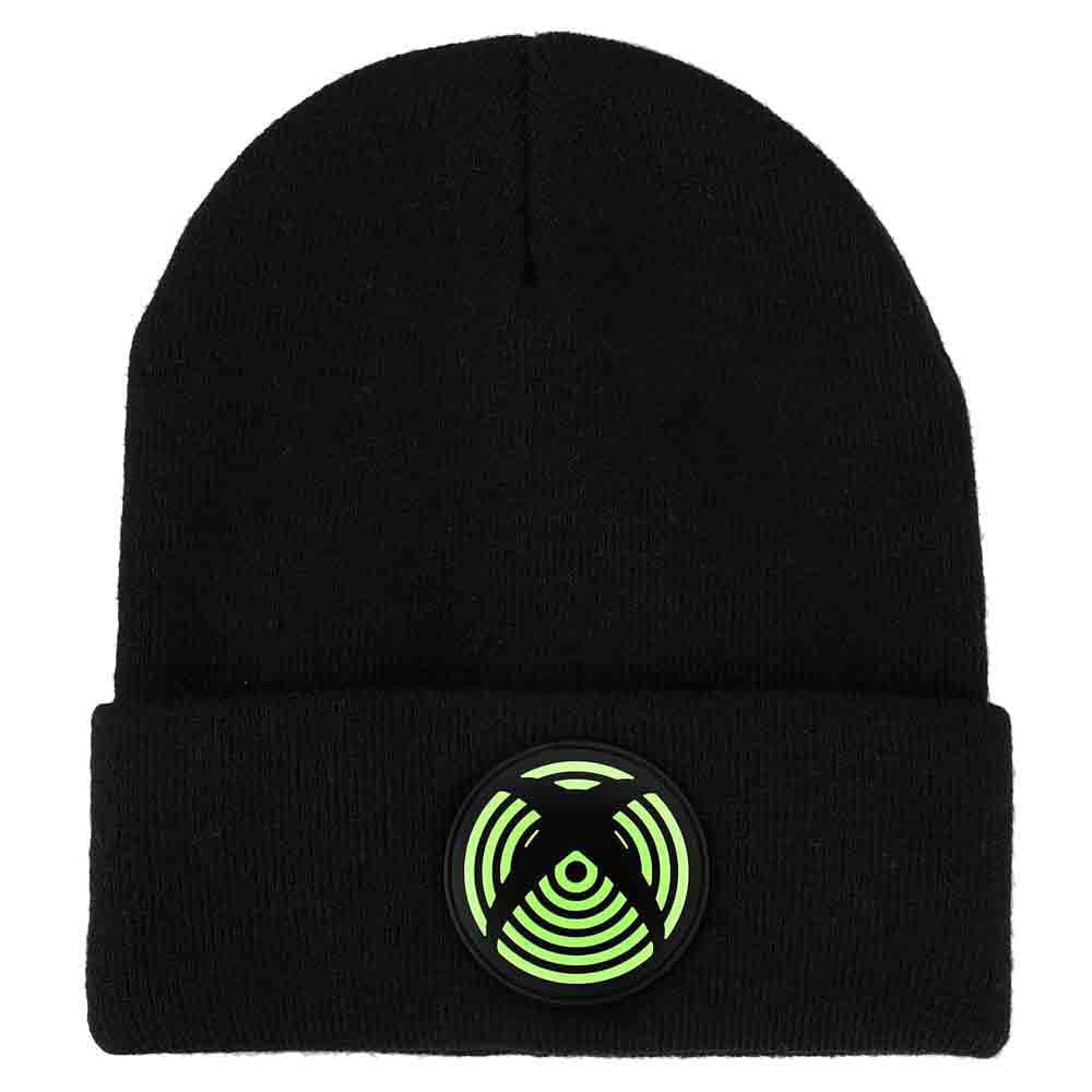 BioWorld Hat XBOX Rubber Patch Beanie Hat