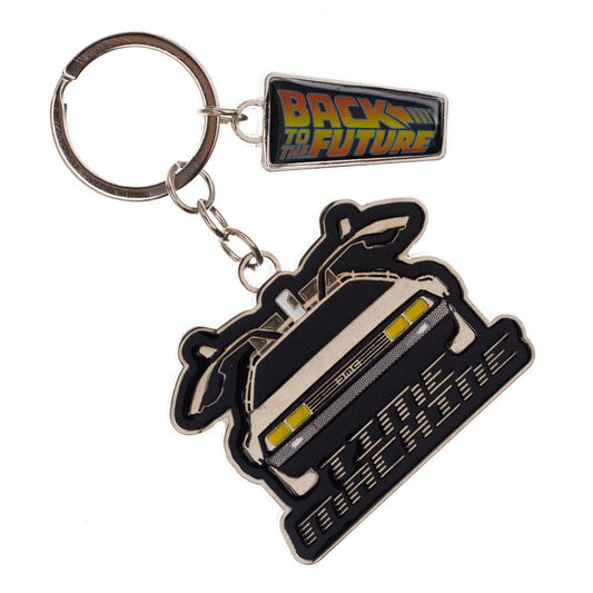 Bioworld Back To The Future Time Machine Keychain