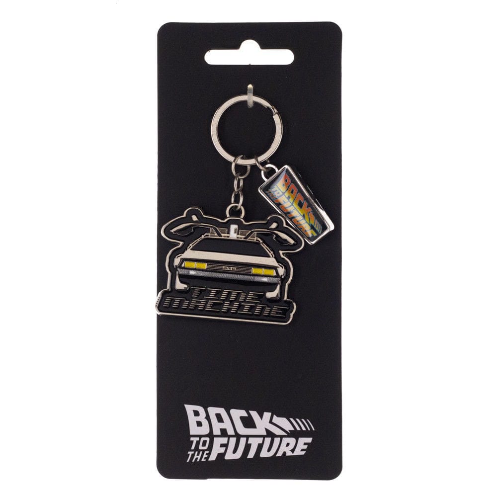 Bioworld Back To The Future Time Machine Keychain