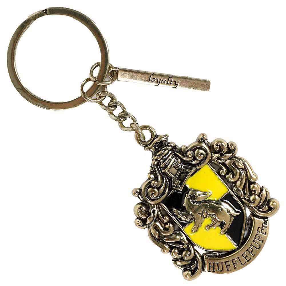 BioWorld Keychain Harry Potter Hufflepuff Loyalty Keychain KE8DXMHPT00RE00