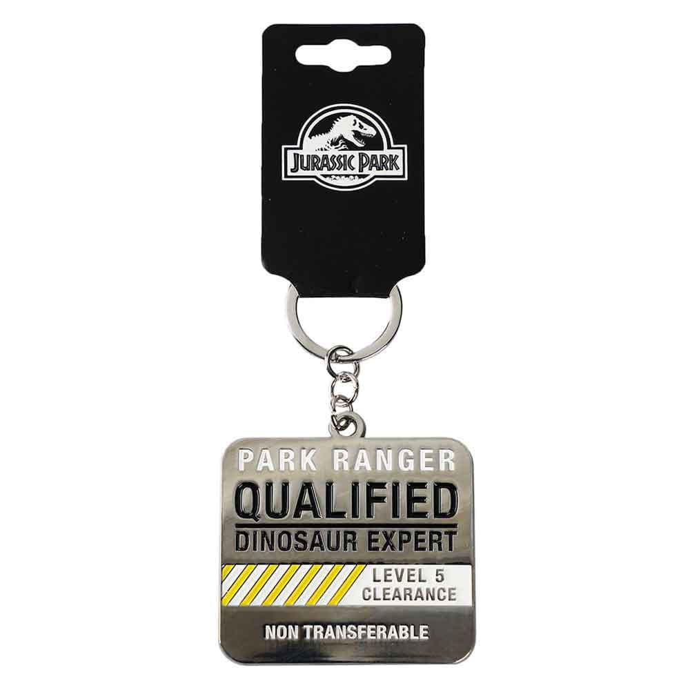 BioWorld Keychain Jurassic Park Qualified Park Ranger Keychain