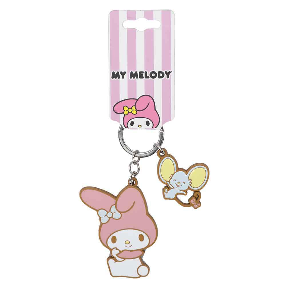 BioWorld Keychain Sanrio My Melody & Flat Enamel Keychain