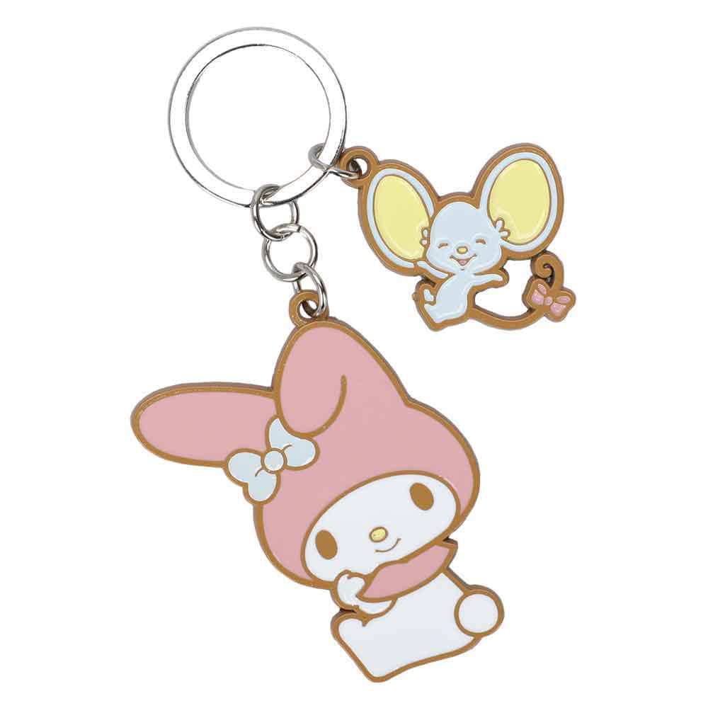 BioWorld Keychain Sanrio My Melody & Flat Enamel Keychain