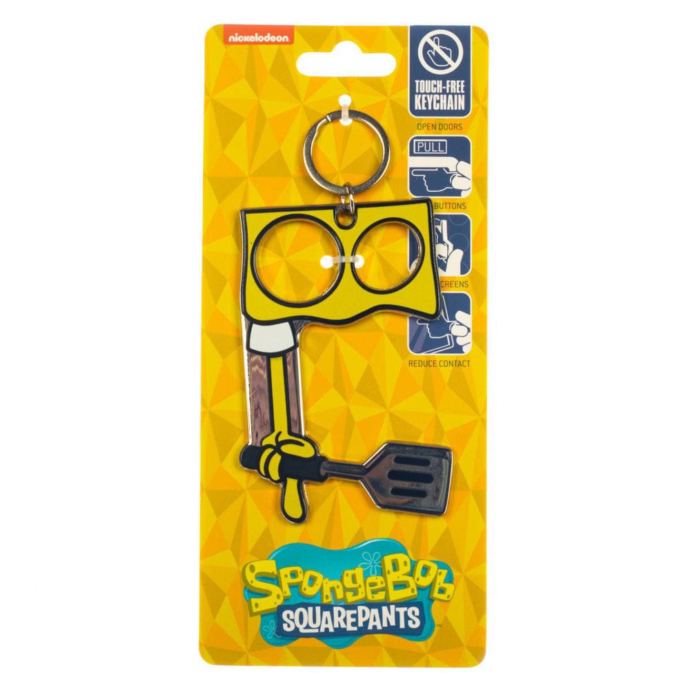 Bioworld SpongeBob SquarePants Grillmaster Touch-Free Keychain