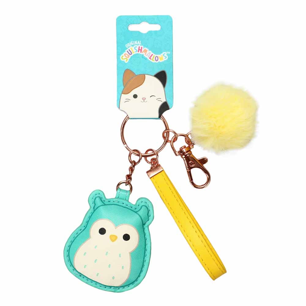 BioWorld Keychain Squishmallows Puff & Pom Pom Keychain