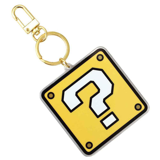 BioWorld Keychain Super Mario Bros. Mystery Block Keychain KEA085FSMBPP00