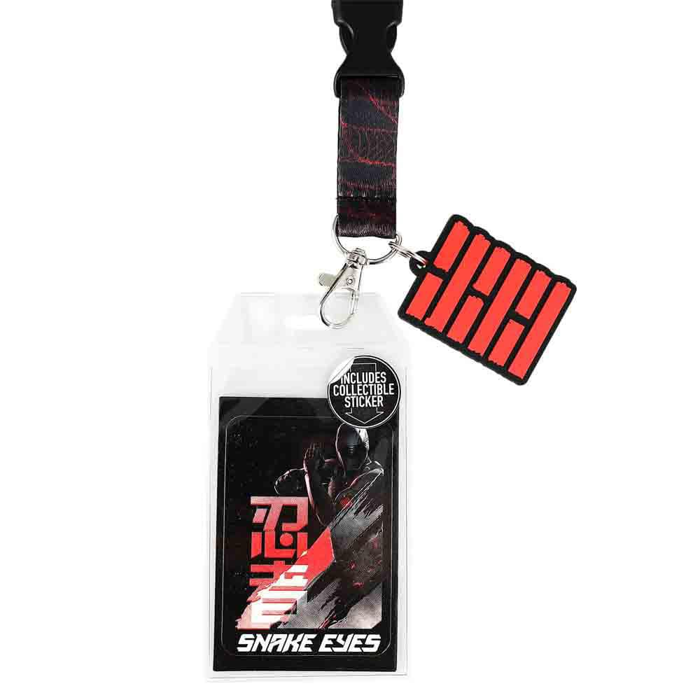 Bioworld G.I. Joe Snake Eyes Lanyard – Collective Hobbees