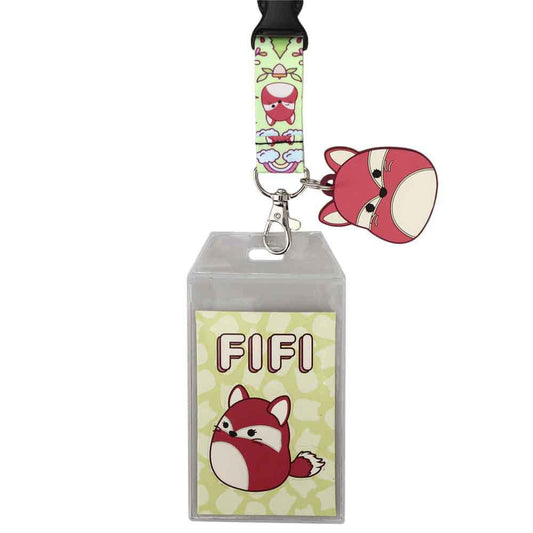 BioWorld Lanyard Squishmallows Fifi The Fox Reversible Lanyard LAY1G2XSQMPP00