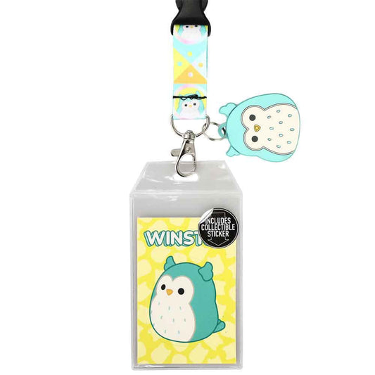 BioWorld Lanyard Squishmallows Winston The Owl Reversible Lanyard LAY1G2YSQMPP00