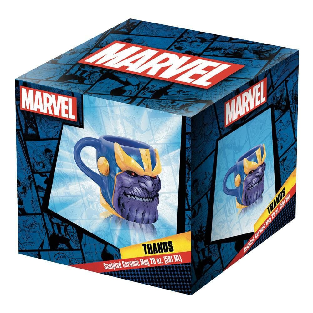 Bioworld Mug Marvel Thanos Sculpted Ceramic Mug In Box VU8C09MVL00VI11