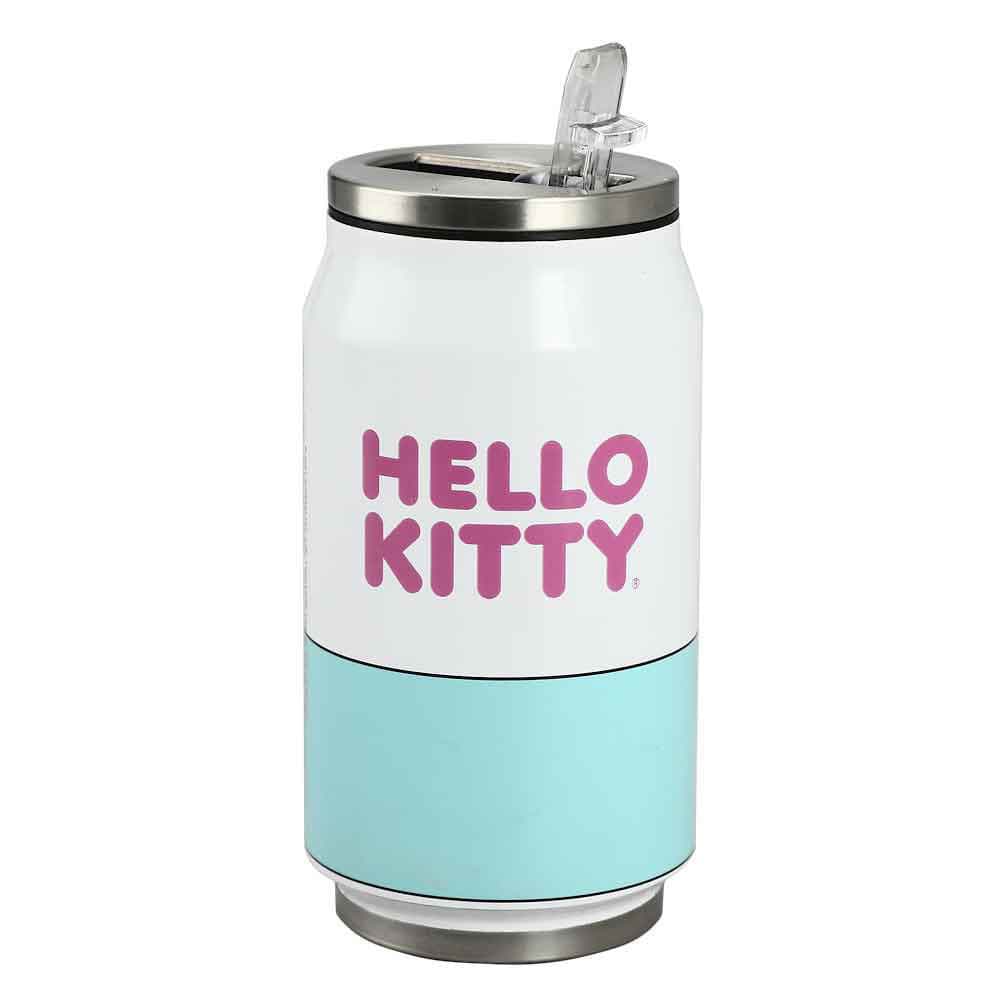 Bioworld Mug Sanrio Hello Kitty Stainless Steel Soda Can Tumbler