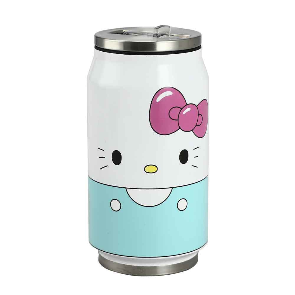 Bioworld Mug Sanrio Hello Kitty Stainless Steel Soda Can Tumbler