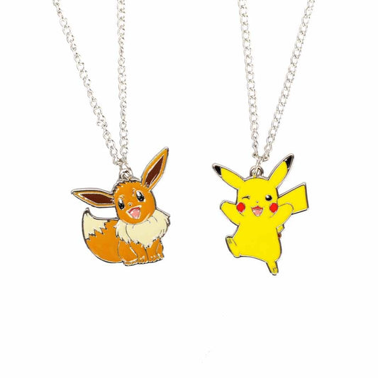 BioWorld Necklace Pikachu & Eevee Besties Necklace Set NKA2EEJPOKPP00