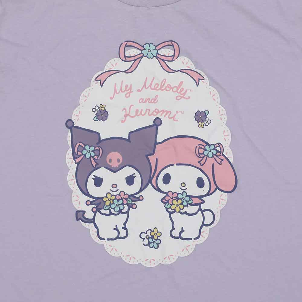 BioWorld Pajamas Sanrio Kuromi & My Melody Sleepware Set