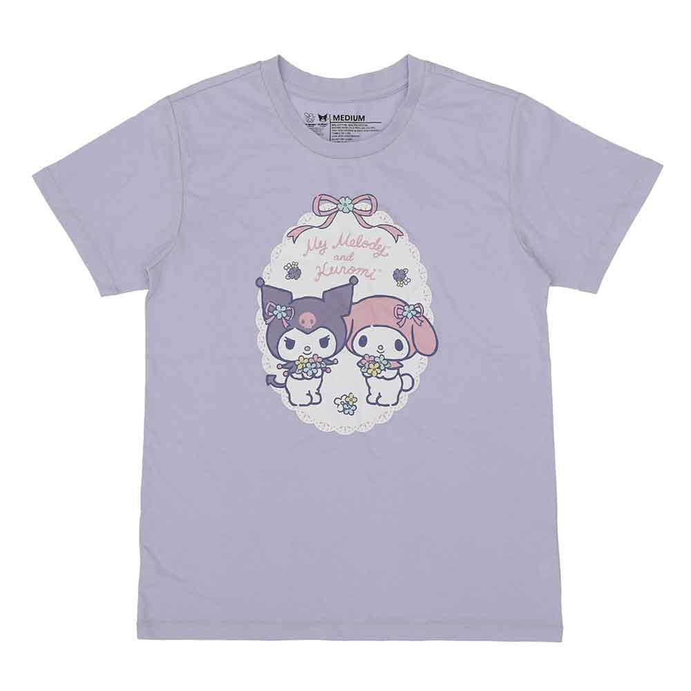 BioWorld Pajamas Sanrio Kuromi & My Melody Sleepware Set