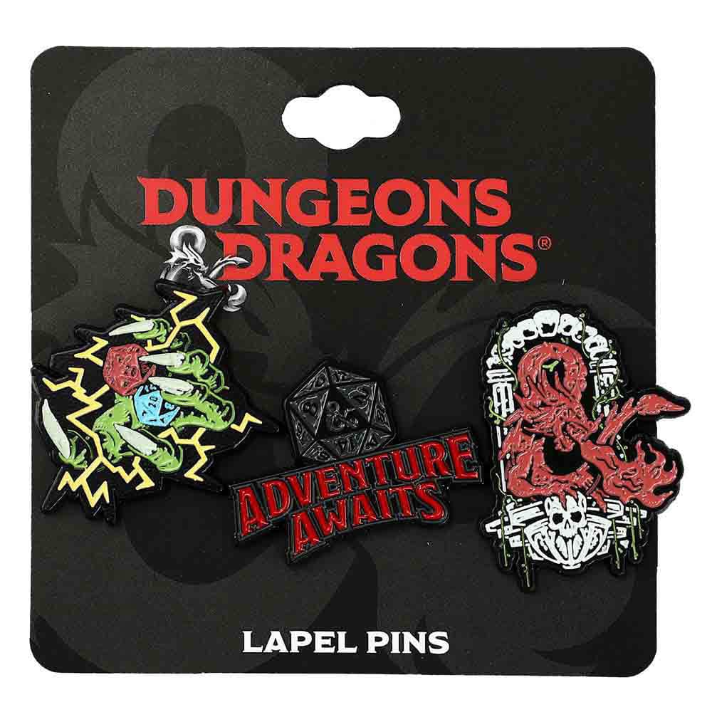 Bioworld Dungeons & Dragons Enamel Pins Set