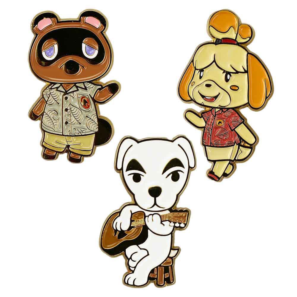 Bioworld Nintendo Animal Crossing Enamel Pins