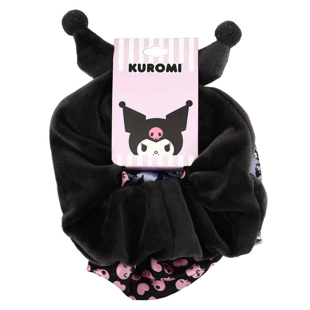 BioWorld Scrunchies Sanrio Kuromi Hair Scrunchies 3pk HHF14ZCKMIPP00