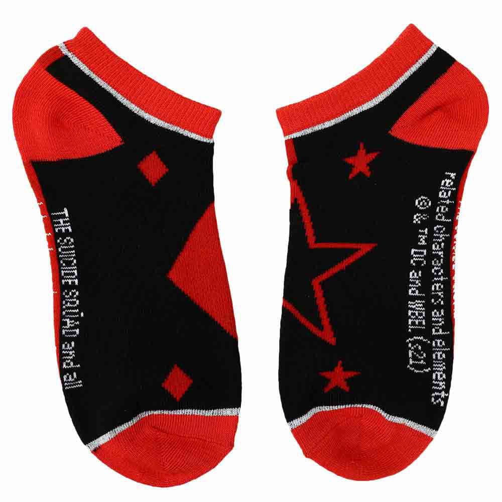 BioWorld Socks DC Comics Harley Quinn Ankle Socks 5pk ASF0DYASSQPP00