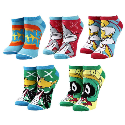 BioWorld Socks Space Jam A New Legacy Ankle Socks 5pk ASF0NKKSJNPP00