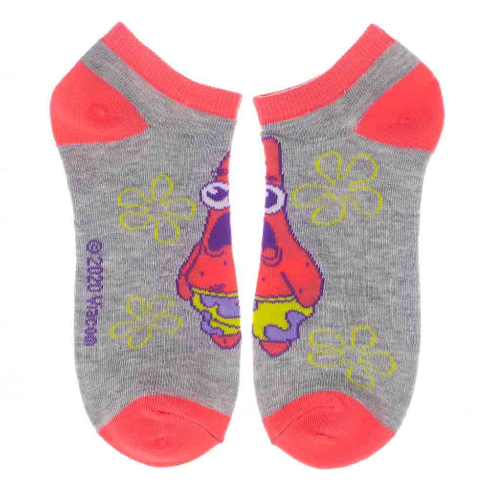 BioWorld Socks Spongebob Squarepants Ankle Socks 5pk XS980YSPO00PP00