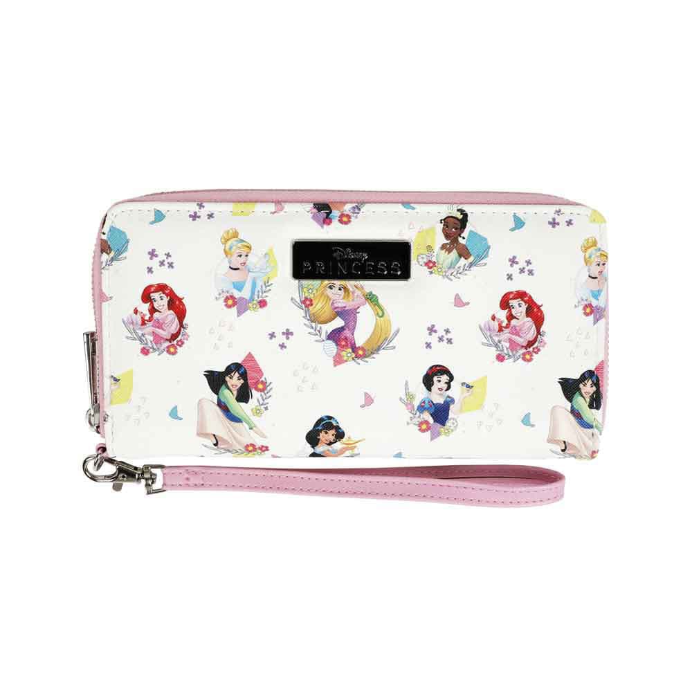 BioWorld Wallet Disney Princesses AOP Tech Wallet GWF1HPVDSYPP00