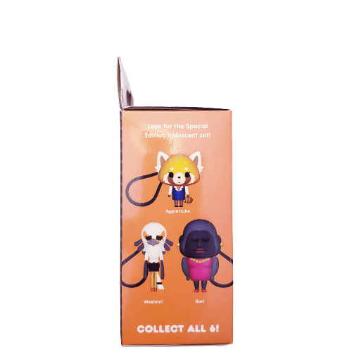 Bullsitoy Keychain Sanrio Aggretsuko Plush Danglers Bag Clip BIT082052823