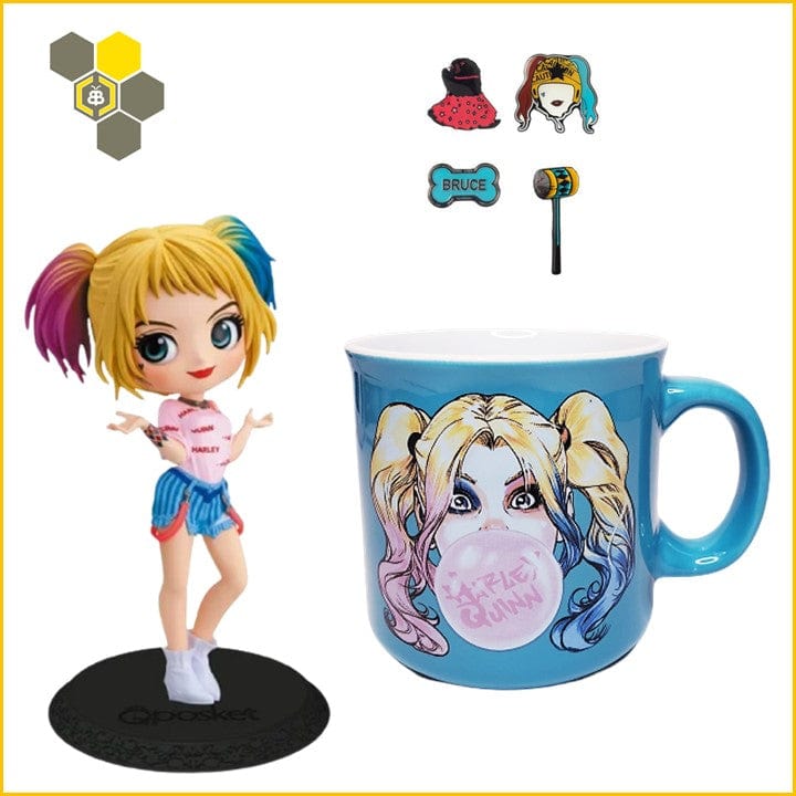 Collective Hobbees Gift DC Comics Harley Quinn BOP Mug Gift Set CHB22HQBOP