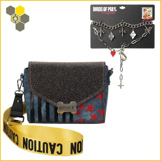 Collective Hobbees Gift DC Comics Harley Quinn Handbag Gift Set CHB2021HQ2