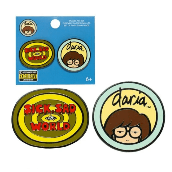 Collective Hobbees Gift Loungefly MTV Daria Sitcom Gift Set CHB2021DS