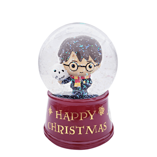 Harry Potter Happy Christmas Light-Up Snow Globe