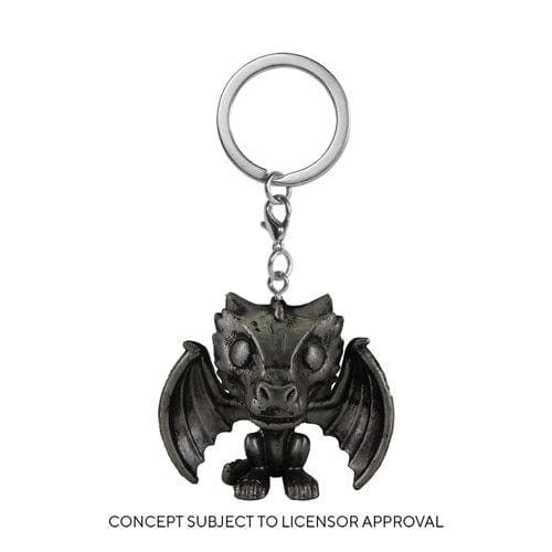 GOT Game of Thrones Drogon Iron Deco Pocket Pop! Keychain