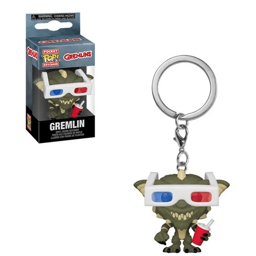 Gremlins Stripe With 3D Glasses Pocket Pop! Keychain