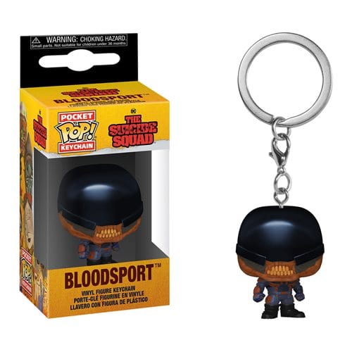 DC Comics The Suicide Squad Bloodsport Pocket Pop! Vinyl Figure Keychain