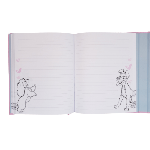 Innovative Designs Journal Disney Lady And The Tramp Hardcover Notebook 708630STD