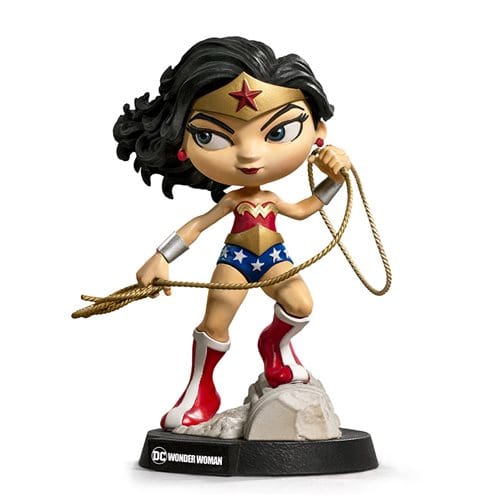 DC Comics Wonder Woman MiniCo. Vinyl Figure Holding the Lasso of Truth