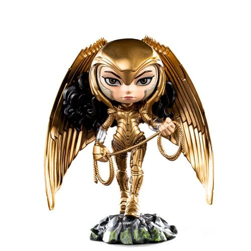 DC Comics Wonder Woman WW84 Golden Armor MiniCo. Vinyl Figure