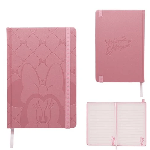 Disney Minnie Mouse Pink Debossed Hardcover Journal