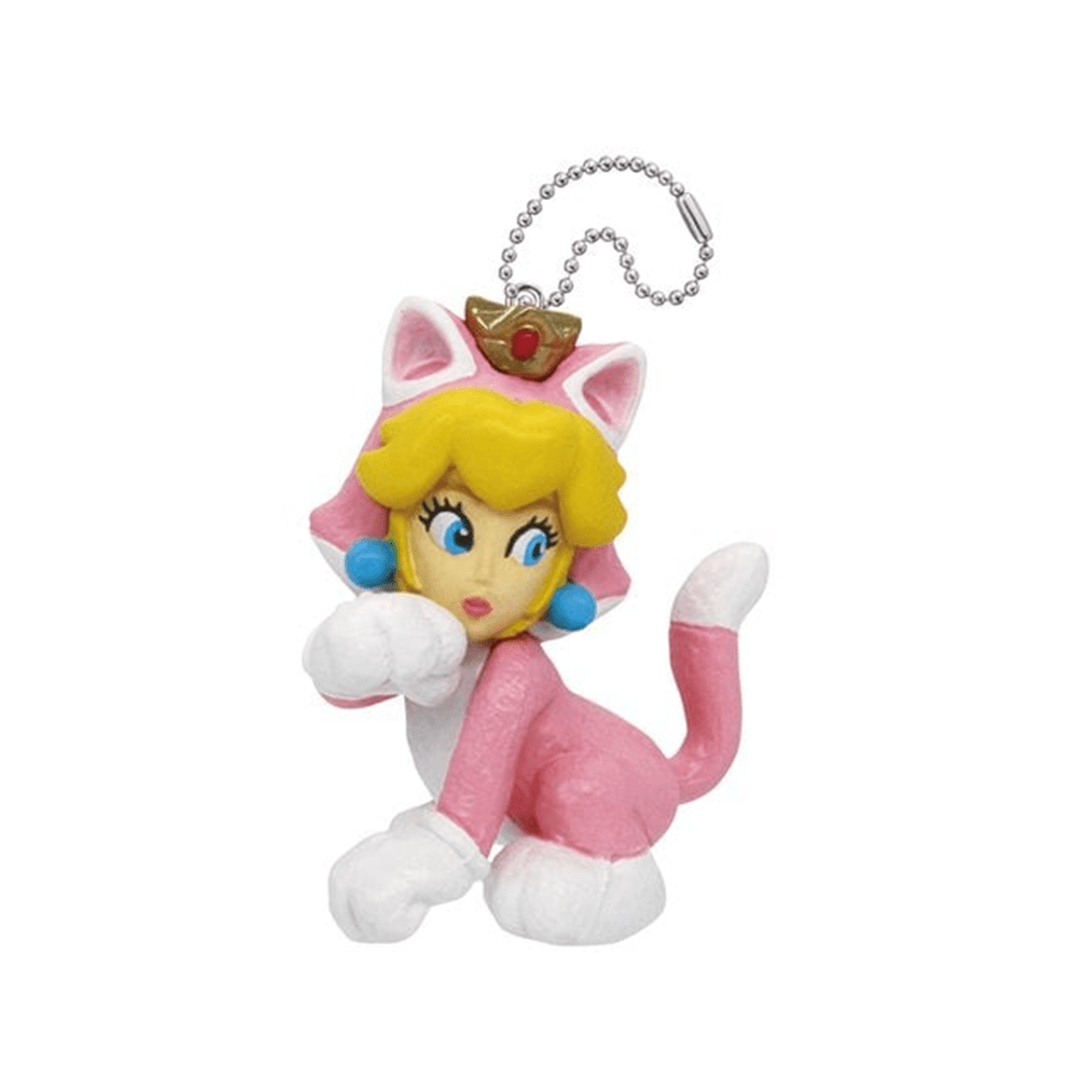 Monogram Keychain Super Mario 3D World Collectible Danglers