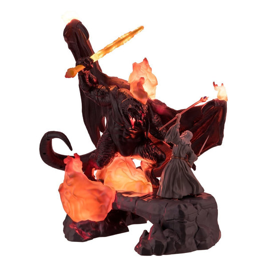 Paladone Vinyl Statue LOTR Balrog vs. Gandalf Light-Up Statue PP6721LR