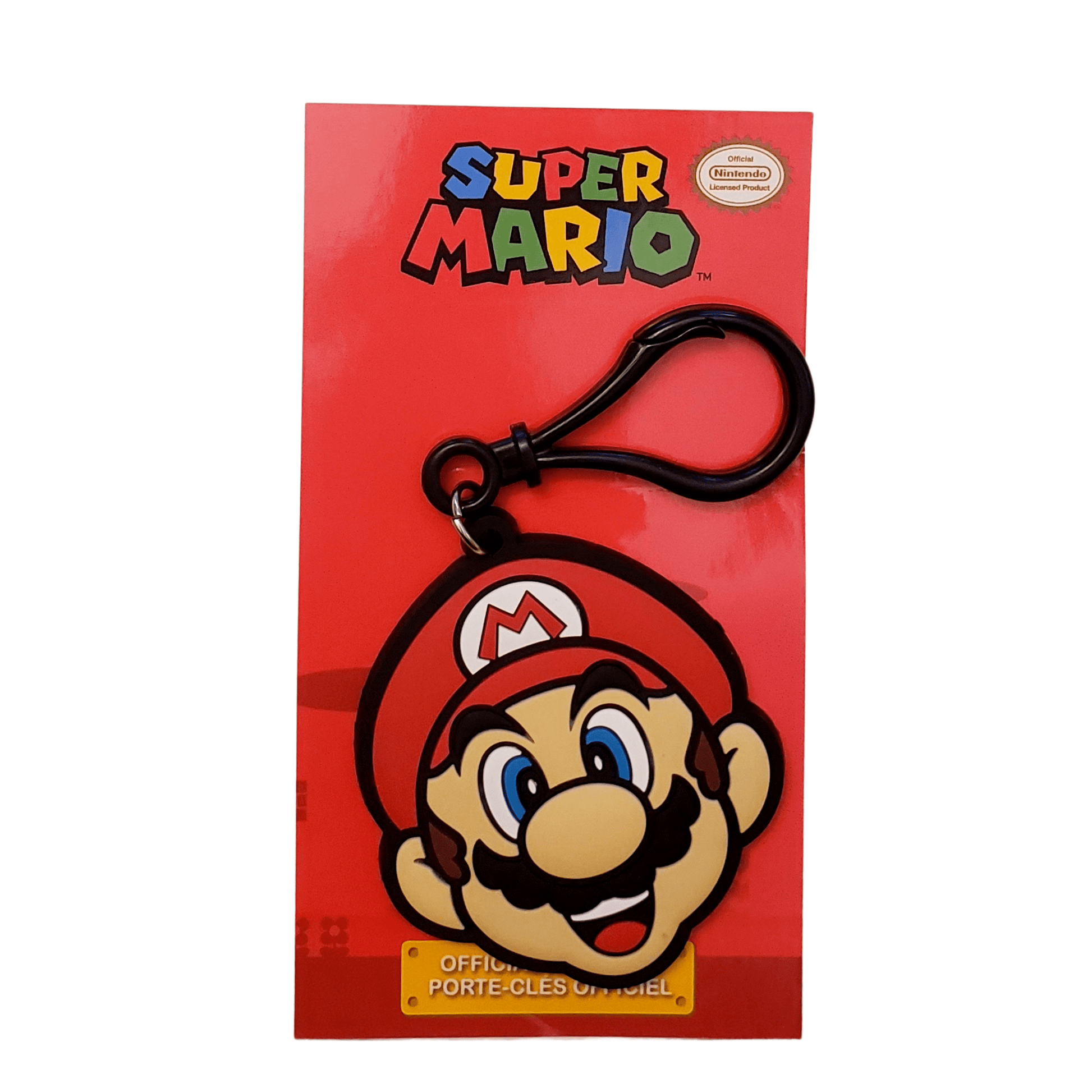 Nintendo Super Mario Bros. Rubber Bag Clip