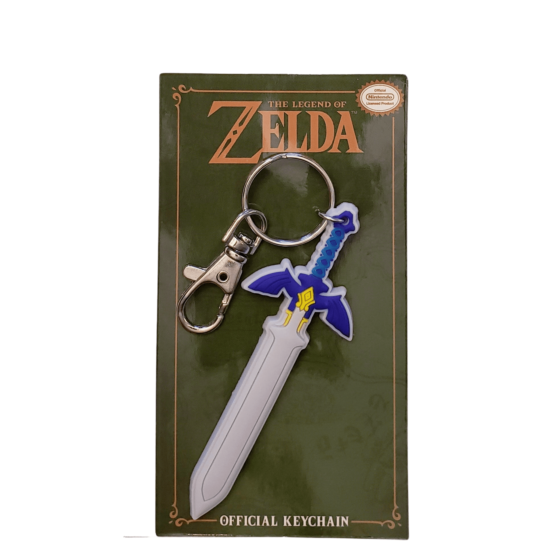 Nintendo The Legend of Zelda Master Sword Rubber Bag Clip