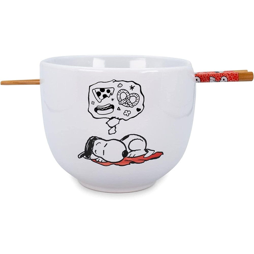 Silver Buffalo Bowl Peanuts Snoopy Ceramic Ramen Bowl PEA538KDB