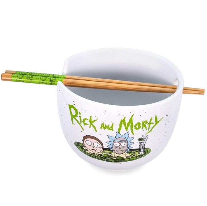 Silver Buffalo Bowl Rick And Morty Ceramic Ramen Bowl RM1505KDB